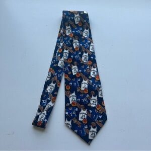Vtg we are ties georgia tech Blue Basketball Themed Men's Tie